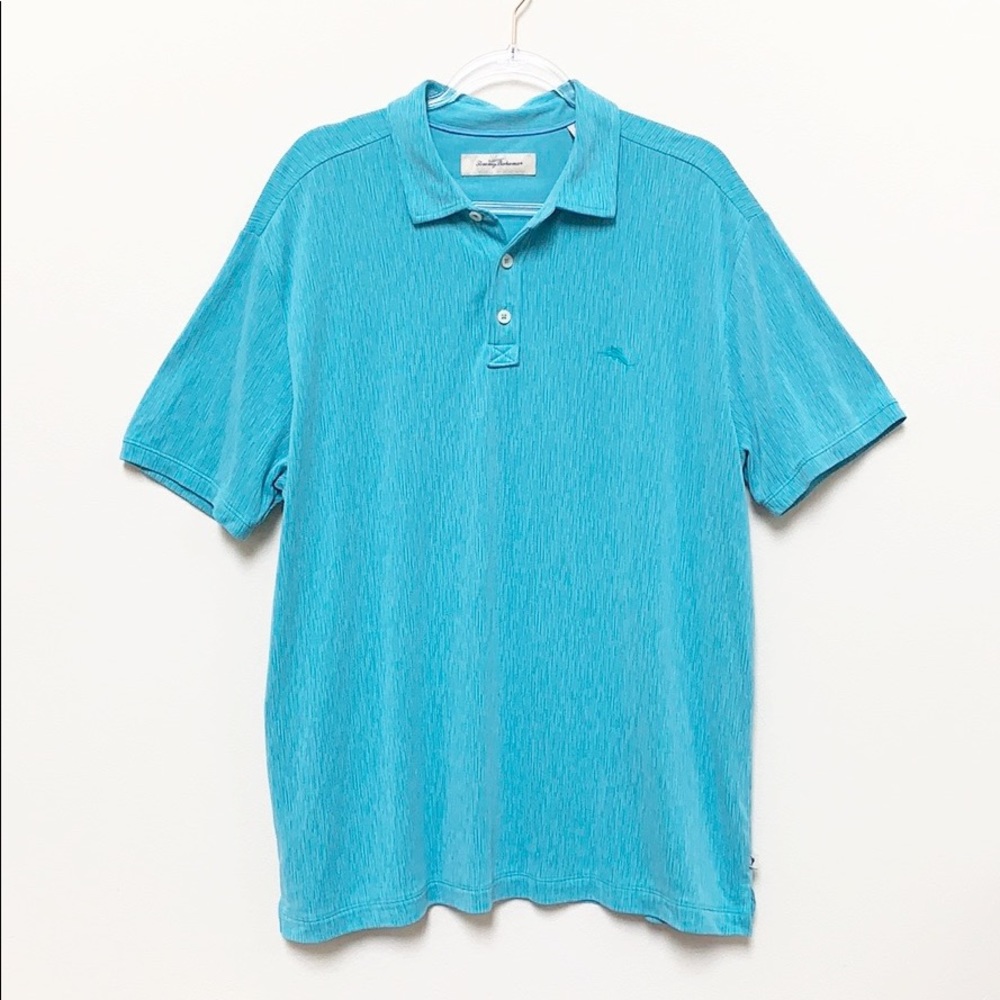 Tommy Bahama Aqua Logo Polo